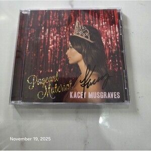 Kacey Musgraves Pageant Material 10th Anniv. Hand Signed Booklet Official Store